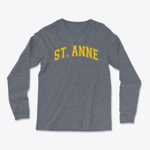 Saint Anne Religious Education Center Varsity Arch Light Soft Long Sleeve T-Shirt