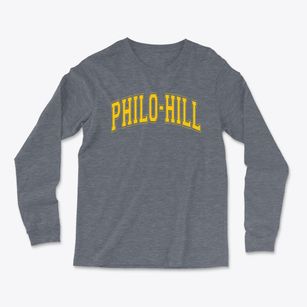 Philo-hill Magnet Academy Varsity Arch Light Soft Long Sleeve T-Shirt