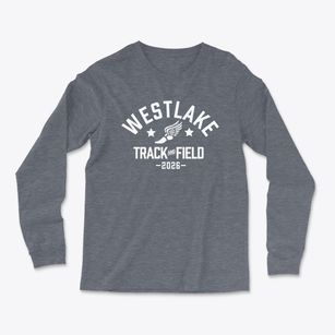 Westlake High School Track and Field Light Soft Long Sleeve T-Shirt