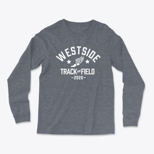 Westside Elementary School Track and Field Light Soft Long Sleeve T-Shirt
