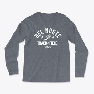 Del Norte High School Track and Field Light Soft Long Sleeve T-Shirt