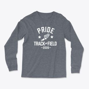 Pride Elementary School Track and Field Light Soft Long Sleeve T-Shirt