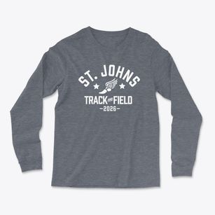 St. Johns High School Track and Field Light Soft Long Sleeve T-Shirt