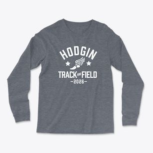 Hodgin Elementary School Track and Field Light Soft Long Sleeve T-Shirt