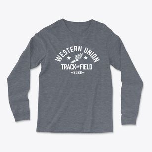 Western Union Elementary School Track and Field Light Soft Long Sleeve T-Shirt