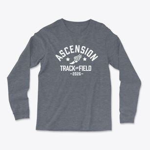 Ascension School Track and Field Light Soft Long Sleeve T-Shirt
