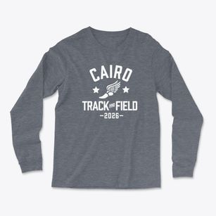 Cairo Elementary School Track and Field Light Soft Long Sleeve T-Shirt