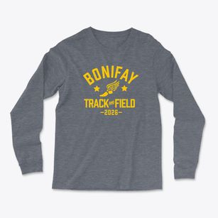 Bonifay Elementary School Track and Field Light Soft Long Sleeve T-Shirt