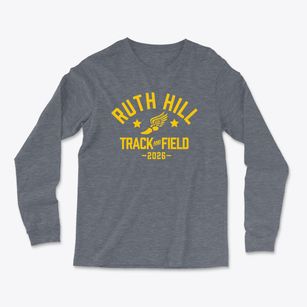 Ruth Hill Elementary School Track and Field Light Soft Long Sleeve T-Shirt