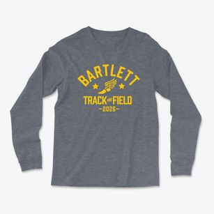 Bartlett Community Partnership School Track and Field Light Soft Long Sleeve T-Shirt