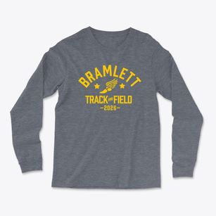 Bramlett Elementary School Track and Field Light Soft Long Sleeve T-Shirt
