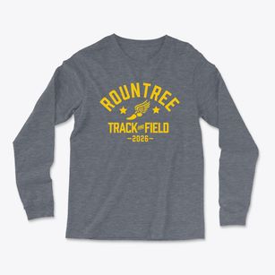 Rountree Elementary School Track and Field Light Soft Long Sleeve T-Shirt