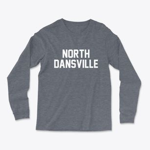 North Dansville New York Classic Block Light Soft Long Sleeve T-Shirt