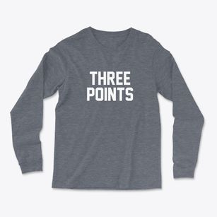 Three Points Arizona Classic Block Light Soft Long Sleeve T-Shirt