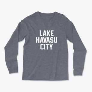 Lake Havasu City Arizona Classic Block Light Soft Long Sleeve T-Shirt