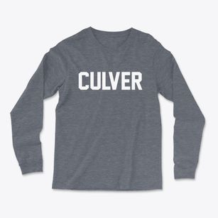 Culver Indiana Classic Block Light Soft Long Sleeve T-Shirt