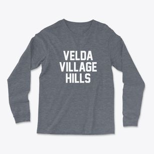 Velda Village Hills Missouri Classic Block Light Soft Long Sleeve T-Shirt