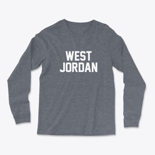 West Jordan Utah Classic Block Light Soft Long Sleeve T-Shirt