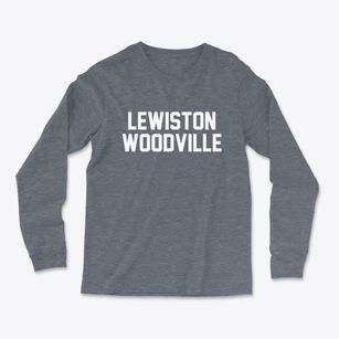 Lewiston Woodville North Carolina Classic Block Light Soft Long Sleeve T-Shirt