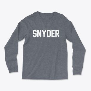 Snyder Texas Classic Block Light Soft Long Sleeve T-Shirt
