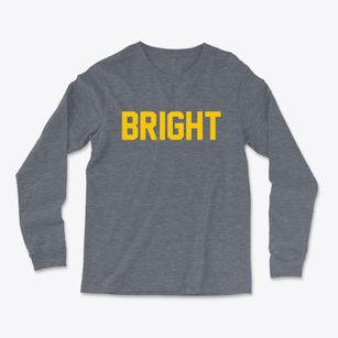 Bright Indiana Classic Block Light Soft Long Sleeve T-Shirt