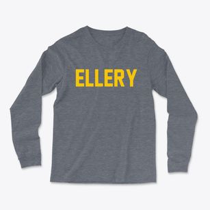 Ellery New York Classic Block Light Soft Long Sleeve T-Shirt
