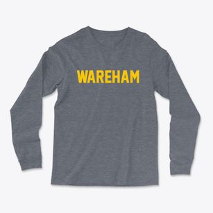 Wareham Massachusetts Classic Block Light Soft Long Sleeve T-Shirt