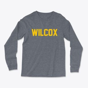 Wilcox Nebraska Classic Block Light Soft Long Sleeve T-Shirt