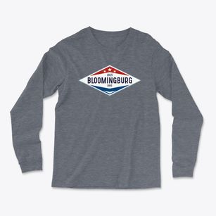 Bloomingburg Ohio Diamond Star Light Soft Long Sleeve T-Shirt