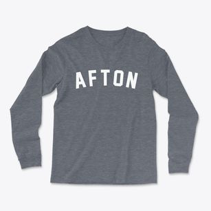 Afton Wyoming Classic Curve Light Soft Long Sleeve T-Shirt