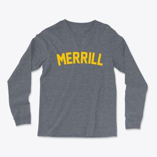 Merrill Oregon Classic Curve Light Soft Long Sleeve T-Shirt