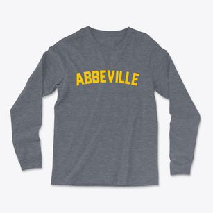 Abbeville Mississippi Classic Curve Light Soft Long Sleeve T-Shirt