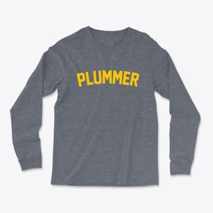 Plummer Minnesota Classic Curve Light Soft Long Sleeve T-Shirt
