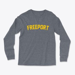 Freeport Kansas Classic Curve Light Soft Long Sleeve T-Shirt