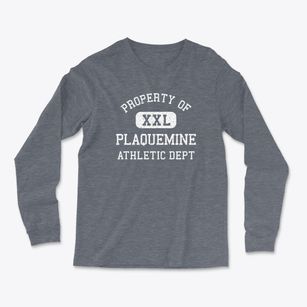 Plaquemine Louisiana Athletic Dept Light Soft Long Sleeve T-Shirt