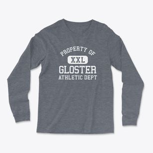 Gloster Mississippi Athletic Dept Light Soft Long Sleeve T-Shirt