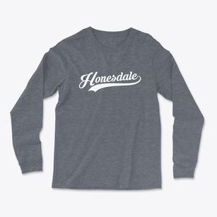 Honesdale Pennsylvania Vintage Team Light Soft Long Sleeve T-Shirt