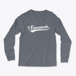 Savannah New York Vintage Team Light Soft Long Sleeve T-Shirt