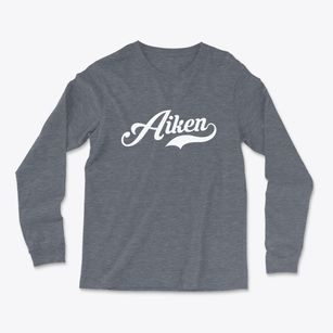 Aiken South Carolina Vintage Team Light Soft Long Sleeve T-Shirt