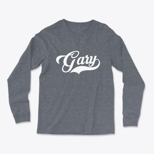 Gary West Virginia Vintage Team Light Soft Long Sleeve T-Shirt