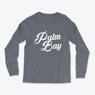 Palm Bay Florida Vintage Team Light Soft Long Sleeve T-Shirt