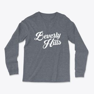 Beverly Hills Missouri Vintage Team Light Soft Long Sleeve T-Shirt
