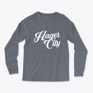 Hager City Wisconsin Vintage Team Light Soft Long Sleeve T-Shirt