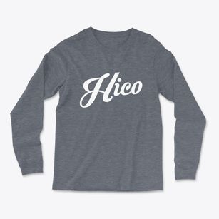 Hico West Virginia Vintage Team Light Soft Long Sleeve T-Shirt