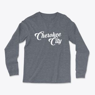 Cherokee City Arkansas Vintage Team Light Soft Long Sleeve T-Shirt
