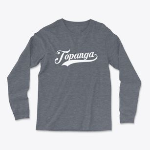 Topanga California Vintage Team Light Soft Long Sleeve T-Shirt