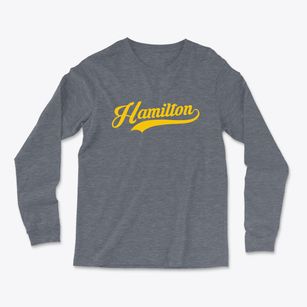 Hamilton Ohio Vintage Team Light Soft Long Sleeve T-Shirt