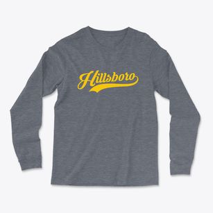 Hillsboro Illinois Vintage Team Light Soft Long Sleeve T-Shirt