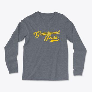 Grandwood Park Illinois Vintage Team Light Soft Long Sleeve T-Shirt