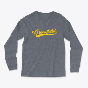 Greenfield Ohio Vintage Team Light Soft Long Sleeve T-Shirt